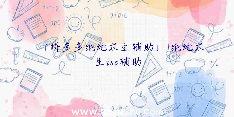「拼多多绝地求生辅助」|绝地求生iso辅助